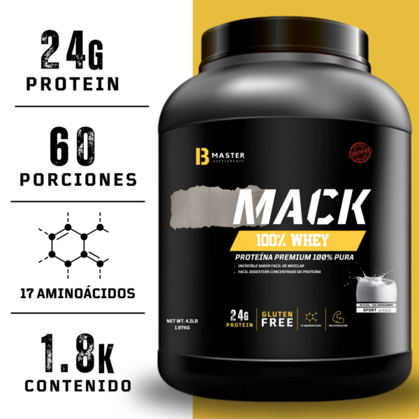 Proteína Mack - Natural