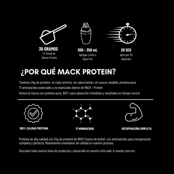 Proteína Mack - Natural