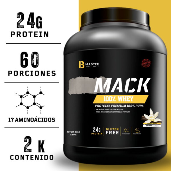 Proteína Mack - Vainilla