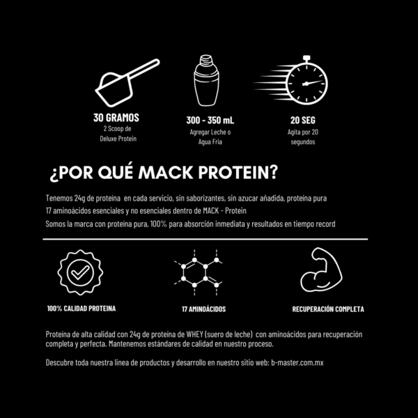 Proteína Mack - Chocolate
